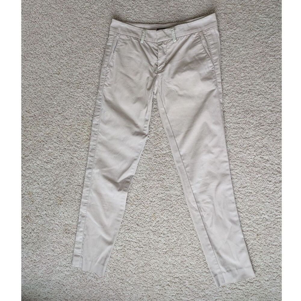 Vince Tan Khaki Straight Leg Chino Pants Sz 0
